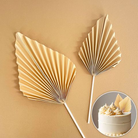 CREAM | DECO FAN TOPPER | 2 PC SET