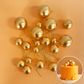 GOLD | DECO FOAM BALL TOPPER | 20 PC SET