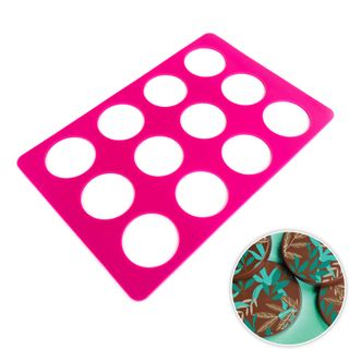 ROUND | SILICONE TRANSFER MAT | 5CM