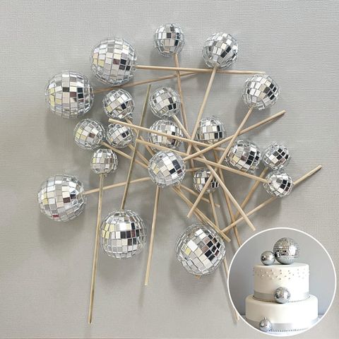 DISCO | DECO FOAM BALL TOPPER | 20 PC SET