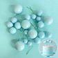 BABY BLUE | DECO FOAM BALL TOPPER | 20 PC SET