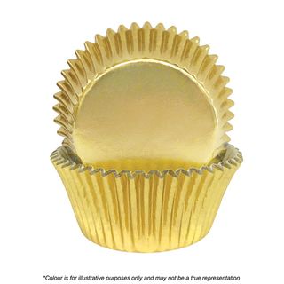 CAKE CRAFT | 700 GOLD FOIL BAKING CUPS | PACK OF 72