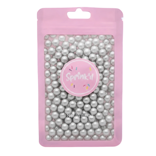 SPRINK'D | SUGAR BALLS | SILVER | 8MM | 60G