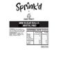 SPRINK'D | SUGAR BALLS | RED | 4MM | 500G