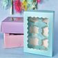 CAKE CRAFT | PINK | 6 HOLE CUPCAKE BOX | RETAIL PACK