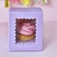 CAKE CRAFT | LILAC | 1 HOLE CUPCAKE BOX | RETAIL PACK