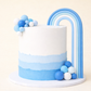 WISH | BLUE RAINBOW CAKE TOPPER