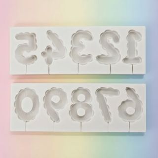 BALLOON NUMBERS | SILICONE MOULD