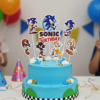 WISH | SONIC THE HEDGEHOG | TOPPER SET | 7 PC
