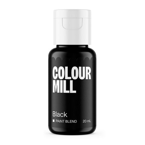 COLOUR MILL | BLACK | MATTE PAINT BLEND | 20ML