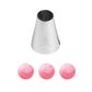 CAKE CRAFT | #2A LARGE ROUND | PIPING TIP | STAINLESS STEEL
