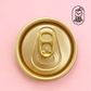 CAN CRAFT | GOLD RING PULL ALUMINIUM DRINK LIDS | 100 PC