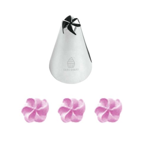 CAKE CRAFT | #106 DROP FLOWER | PIPING TIP | STAINLESS STEEL