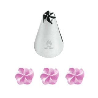 CAKE CRAFT | #106 DROP FLOWER | PIPING TIP | STAINLESS STEEL