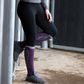 Performance RIding Socks - Blackberry/grey  37-41 (UK4-8)