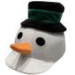 Hat Cover  childs snowman hat silk