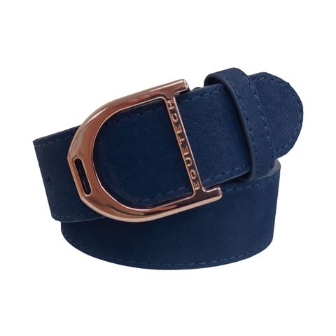 Stirrup Leather Belt - Navy