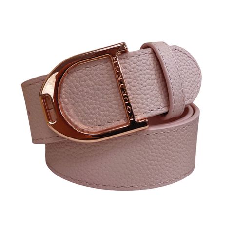 Stirrup Leather Belt - pink/rose gold