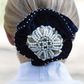 Diamante Beaded Bun cover - Pe