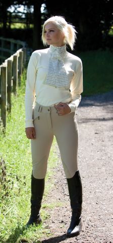 Foxhunter Hybrid Breeches - Beige