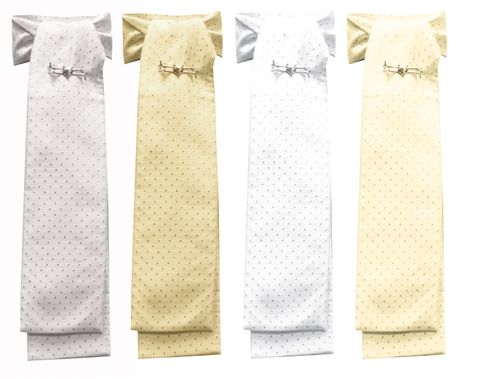 Riding Stock - Pin Spot Navy/White (one size)