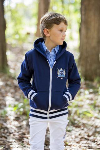 Kids navy hoodie