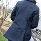 ladies Casual coats - Navy/Reflect