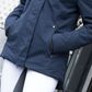 ladies Casual coats - Navy/Reflect