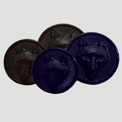 Foxhead  Button Set (10 pieces) - Navy