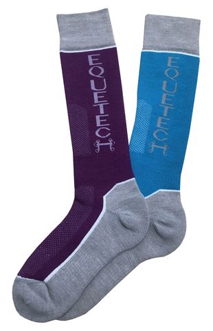 Winter-Tech Riding Socks - Sky/pe  37-41 (UK4-8)