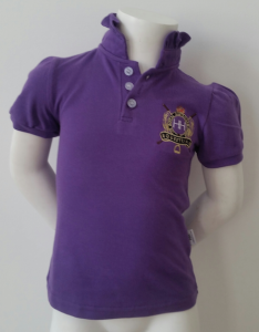 Girls Royal Polo - Purple