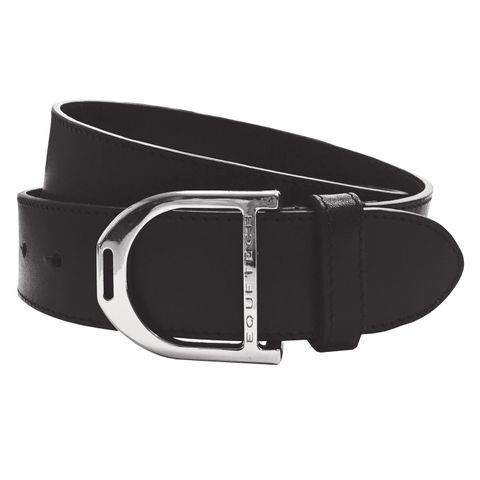 Stirrup Leather Belt - Black