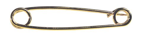 Traditional Plain Stock Pin Gold