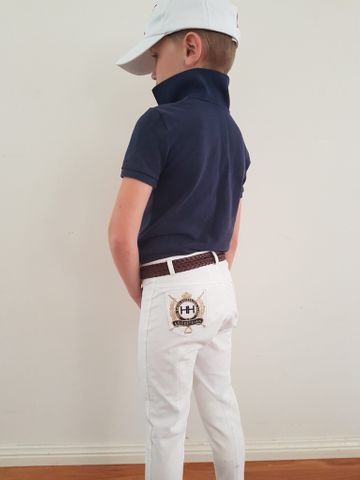 Kids Jodhpurs White