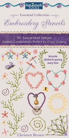 Fast2Mark Embroidery Stencils