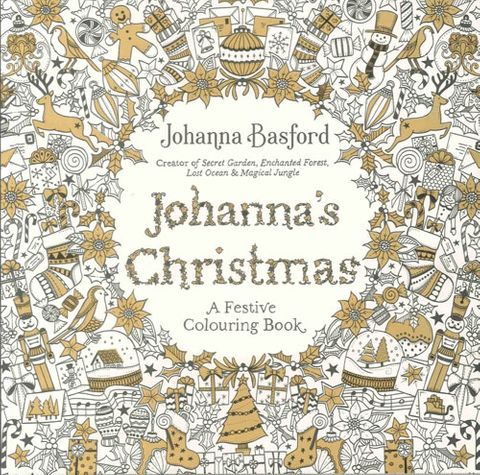 Johanna's Christmas: A Festive Colouring Book