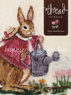 Thread Painting: Bunnies in My Garden