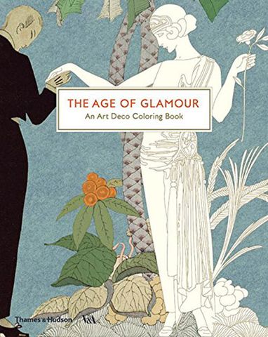 The Age of Glamour: An Art Deco Colouring Book