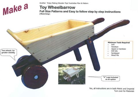 Plan - Toy Wheelbarrow