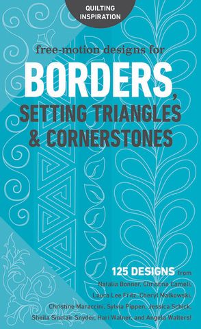 Free-Motion Designs for Borders, Setting Triangles & Cornerstones