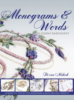 Monograms & Words in Ribbon Embroidery