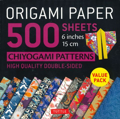 Origami Paper 500 Sheets: Chiyogami Patterns