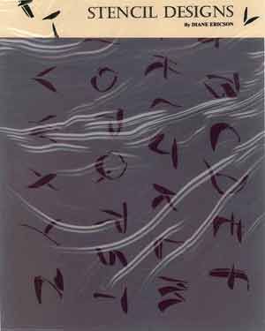 Brush Alphabet Stencil