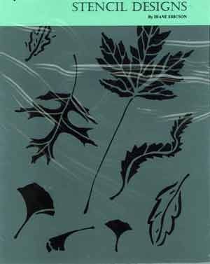 Spring Leaves Stencil