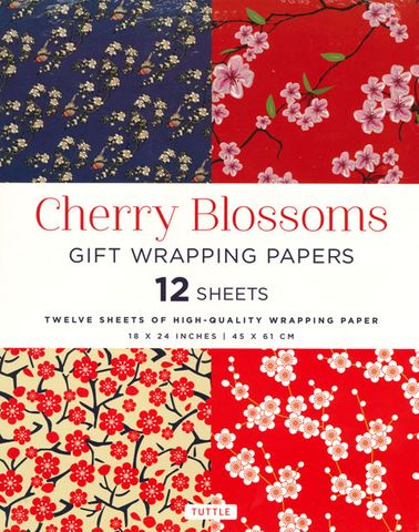 Cherry Blossoms Gift Wrapping Papers