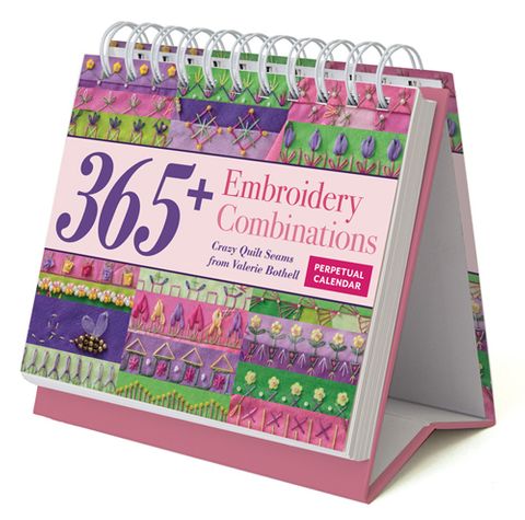 365 Embroidery Combinations Perpetual Calendar