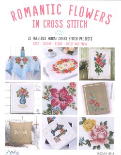 Romantic Flowers in Cross Stitch