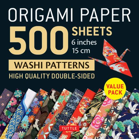 Origami Paper 500 Sheets: Japanese Washi Patterns