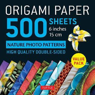 Origami Paper 500 Sheets: Nature Photos