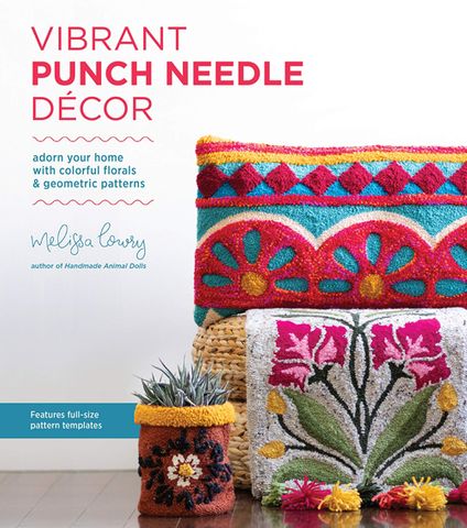 Vibrant Punch Needle D&eacute;cor